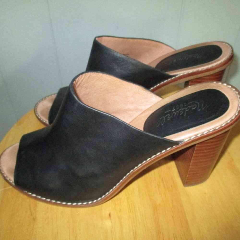 MADEWELL Open Toe Hi-Heel Mules - Picture 4 of 8
